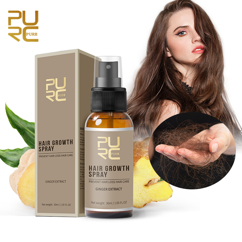 Hair Care Set - PURC Ginger Hair Spray Root Strengthening
