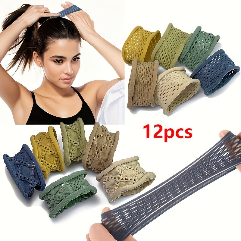 Hair Net Invisible - 12pcs New Widened Hollow Out High