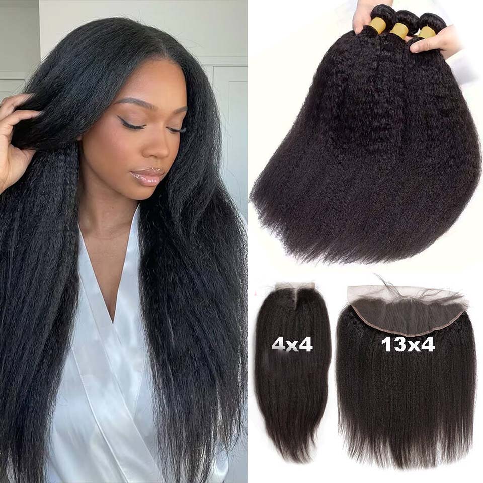 Hair Care Indian - Raw Indian Kinky Straight Human Hair