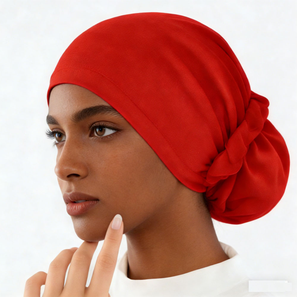 Hair Care Indian - Indian Braids Velvet Turban Hat for