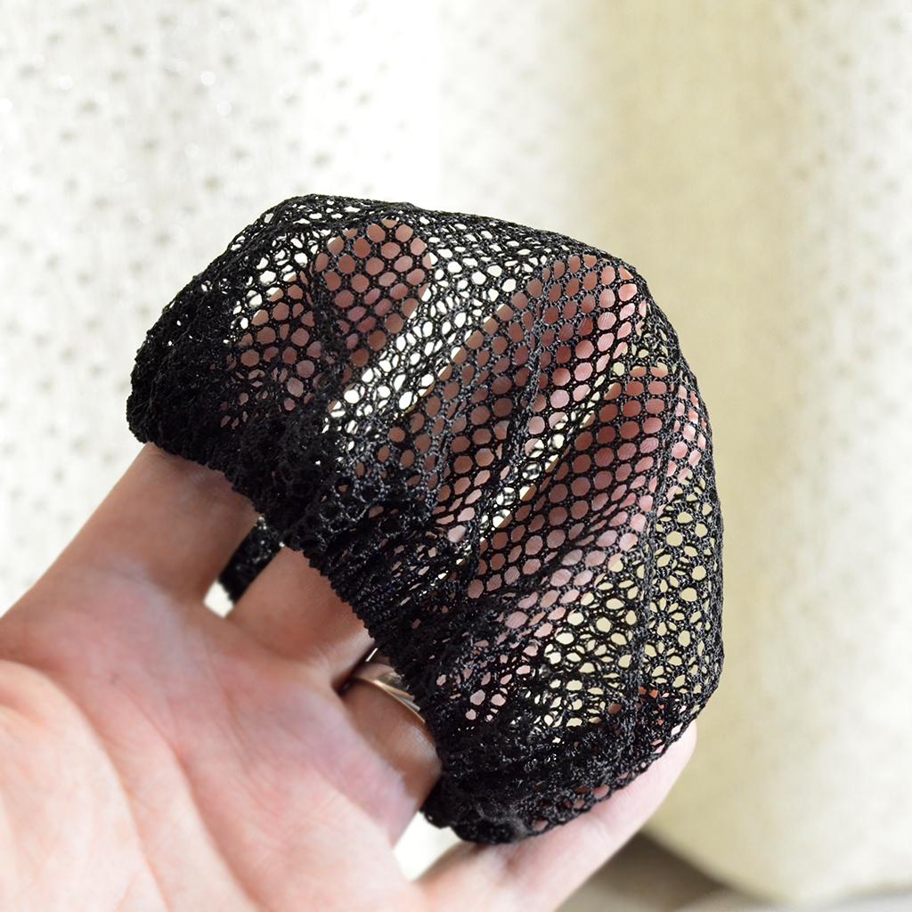 Hair Net Invisible - Bank Clerk Hair Net Crochet Mesh