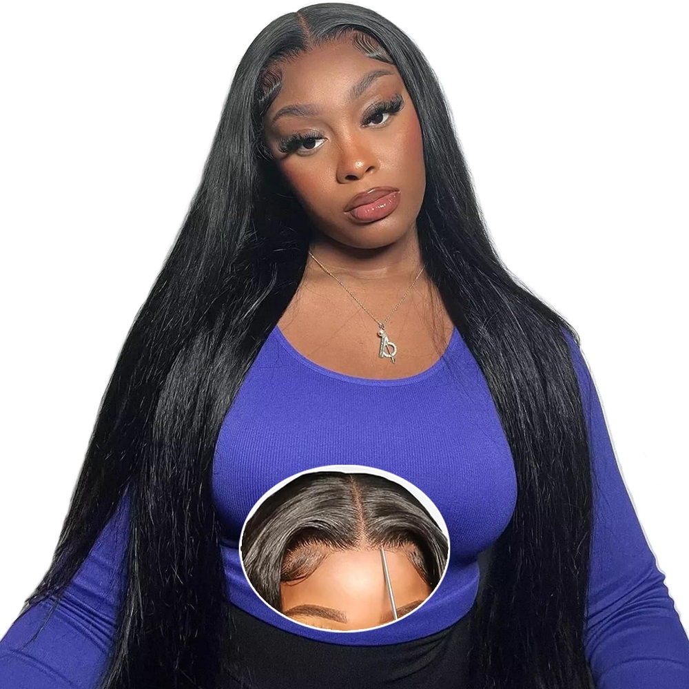 Lace Front Wig - 7x6 HD Glueless Straight Closure Full