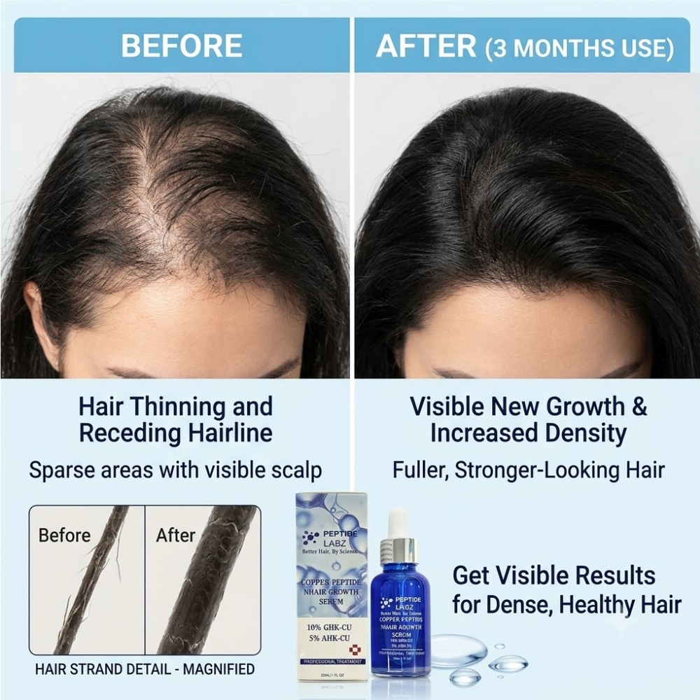 Hair Growth Essence Copper Pep - Hair Care Vegan ulasan dan harga