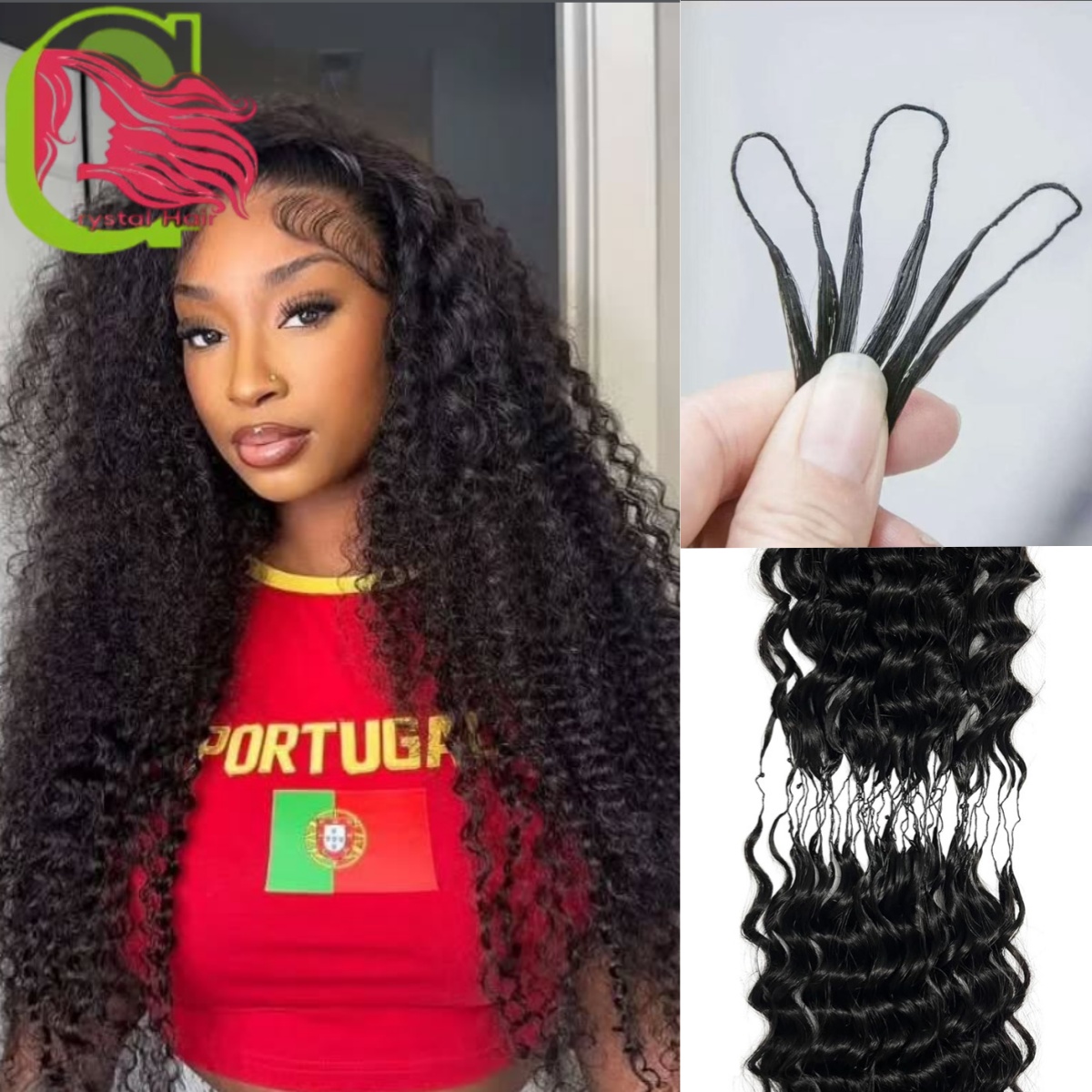 12A Small Spirals Curly Bundle - Hair Care Indian ulasan dan harga