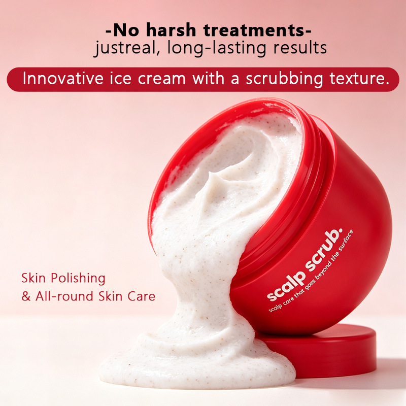 Exfoliating Scalp Scrub Shampo - Clarifying Shampoo Remove ulasan dan harga