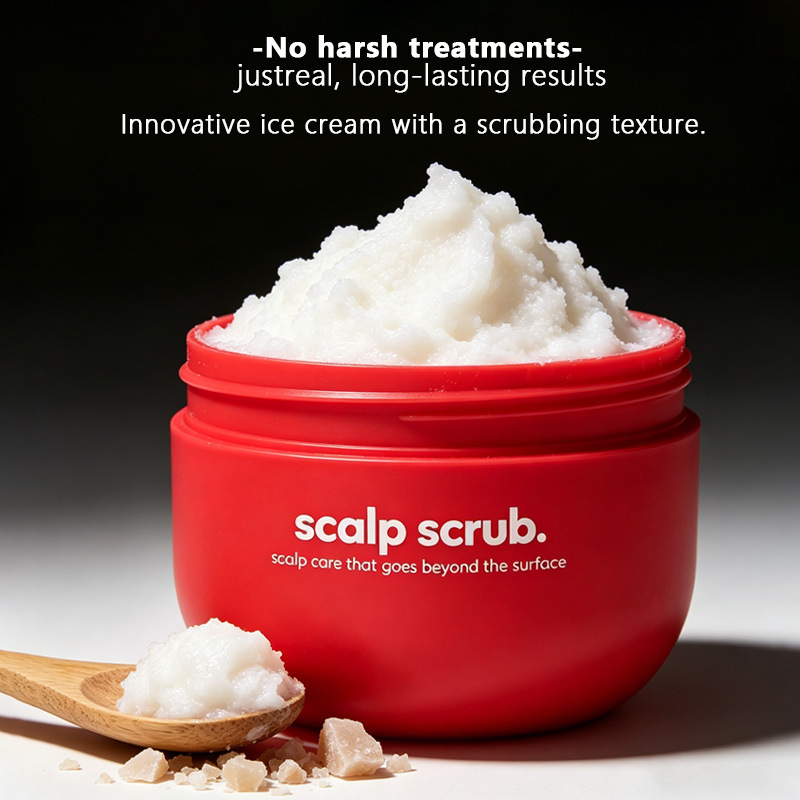Exfoliating Scalp Scrub Shampo - Clarifying Shampoo Remove ulasan dan harga
