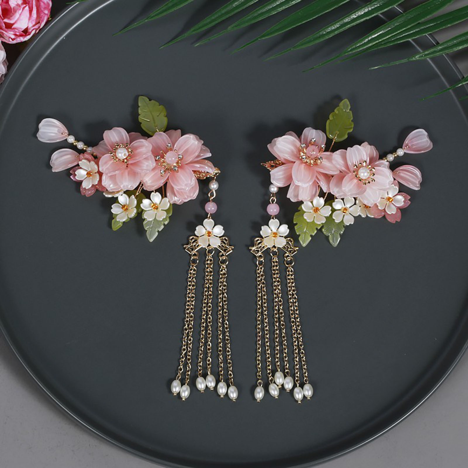Chinese Hanfu Hair Clips For W - Hair Care Japanese ulasan dan harga