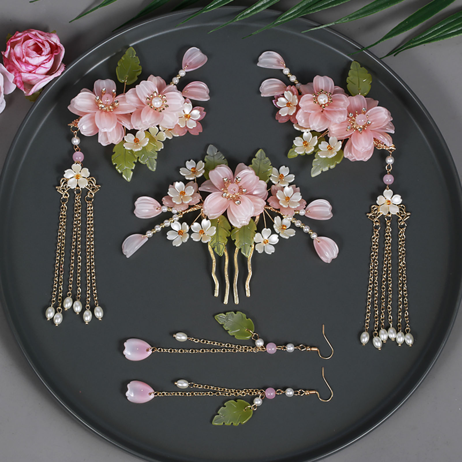 Chinese Hanfu Hair Clips For W - Hair Care Japanese ulasan dan harga