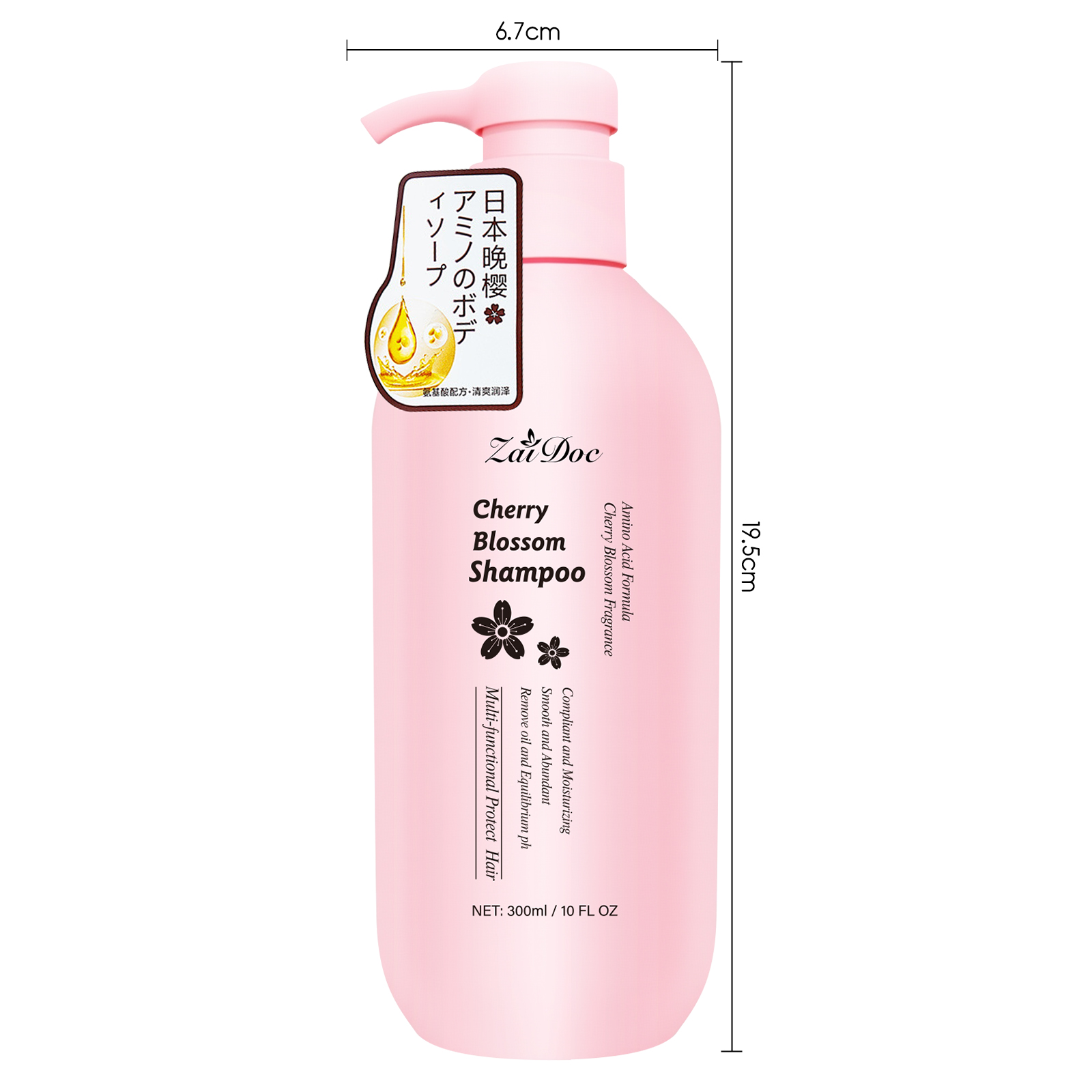 ZaiDoc Cherry Blossom Shampoo  - Hair Care Set ulasan dan harga