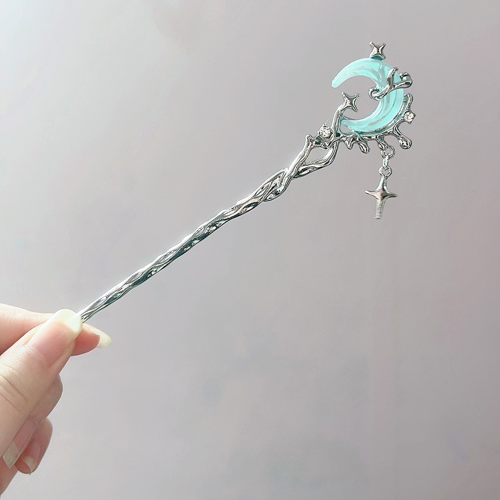 Moon Star Hairpins for Women B - Hair Care Japanese ulasan dan harga