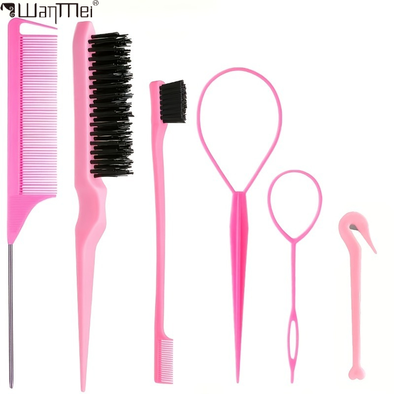 6Pcs Professional Hair Styling - Hair Care Set ulasan dan harga