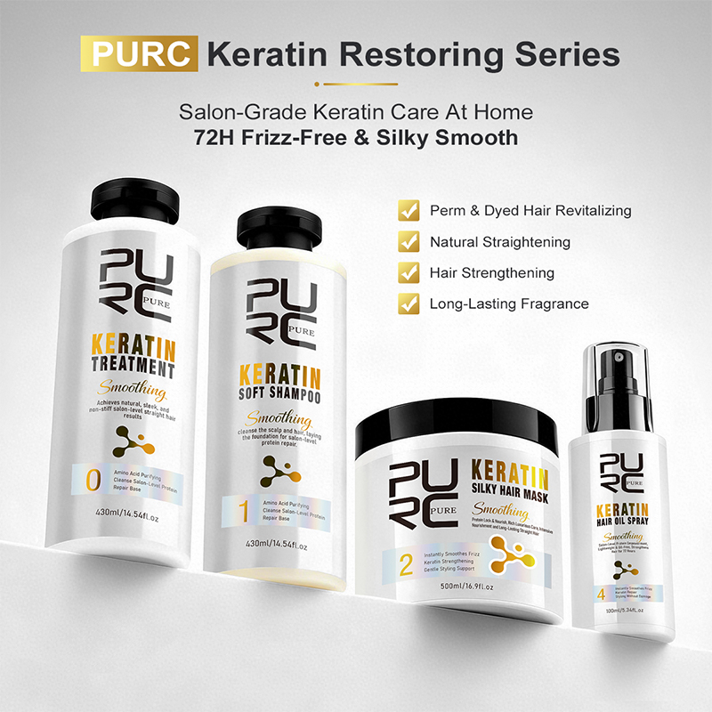 PURC Keratin Treatment Hair Ca - Hair Care Set ulasan dan harga