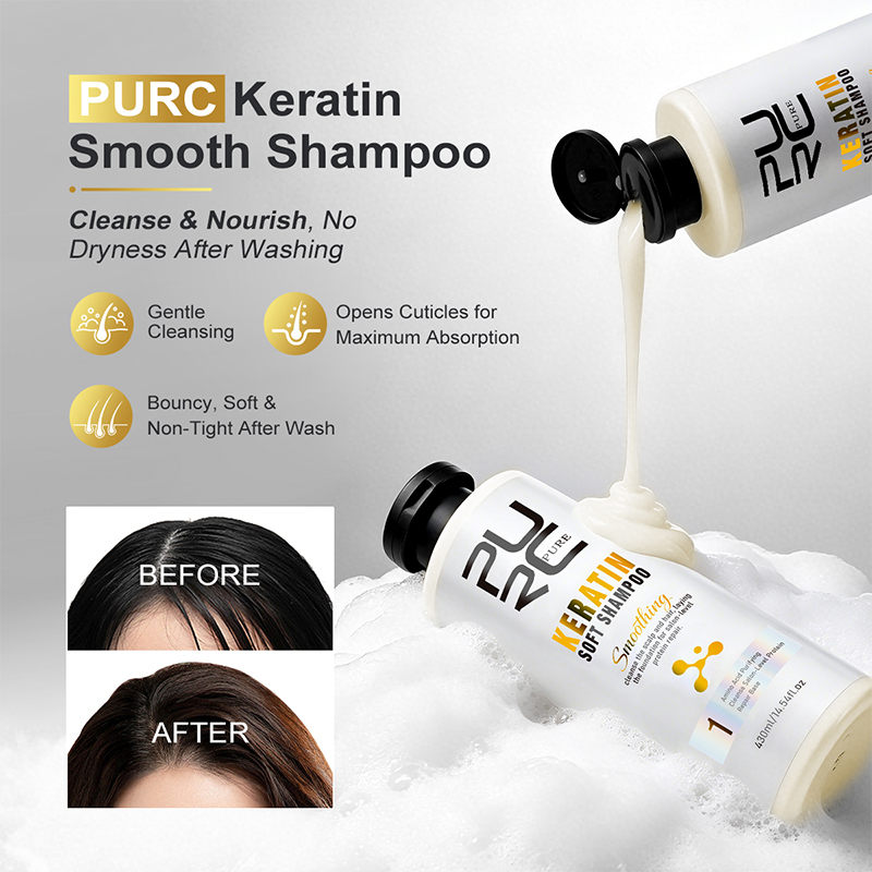 PURC Keratin Treatment Hair Ca - Hair Care Set ulasan dan harga