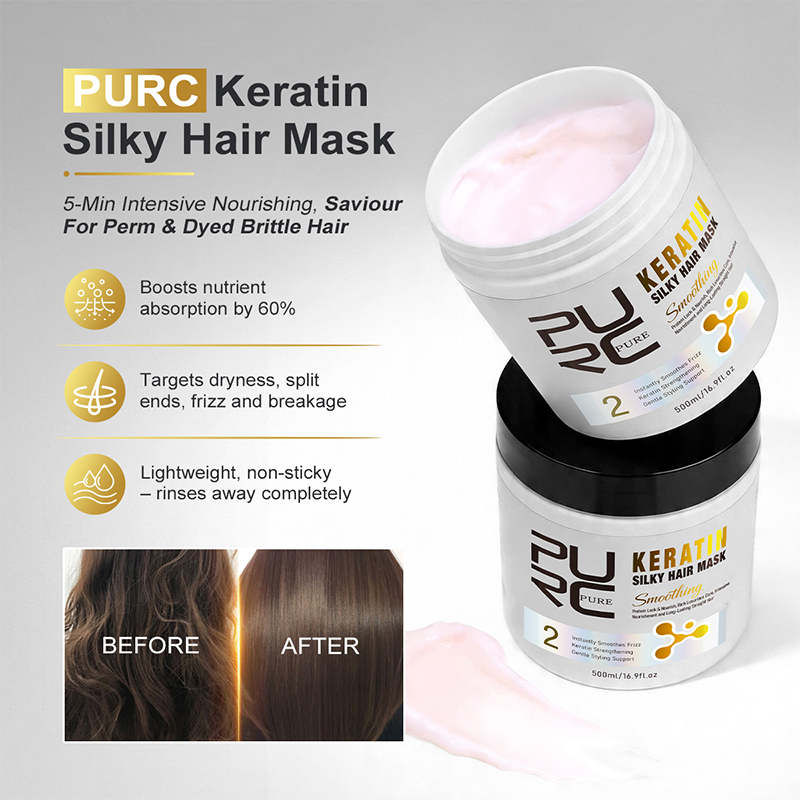 PURC Keratin Treatment Hair Ca - Hair Care Set ulasan dan harga