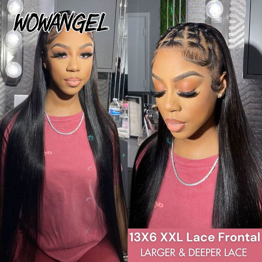 WOWANGEL Straight Lace Front W - Lace Front Wig ulasan dan harga