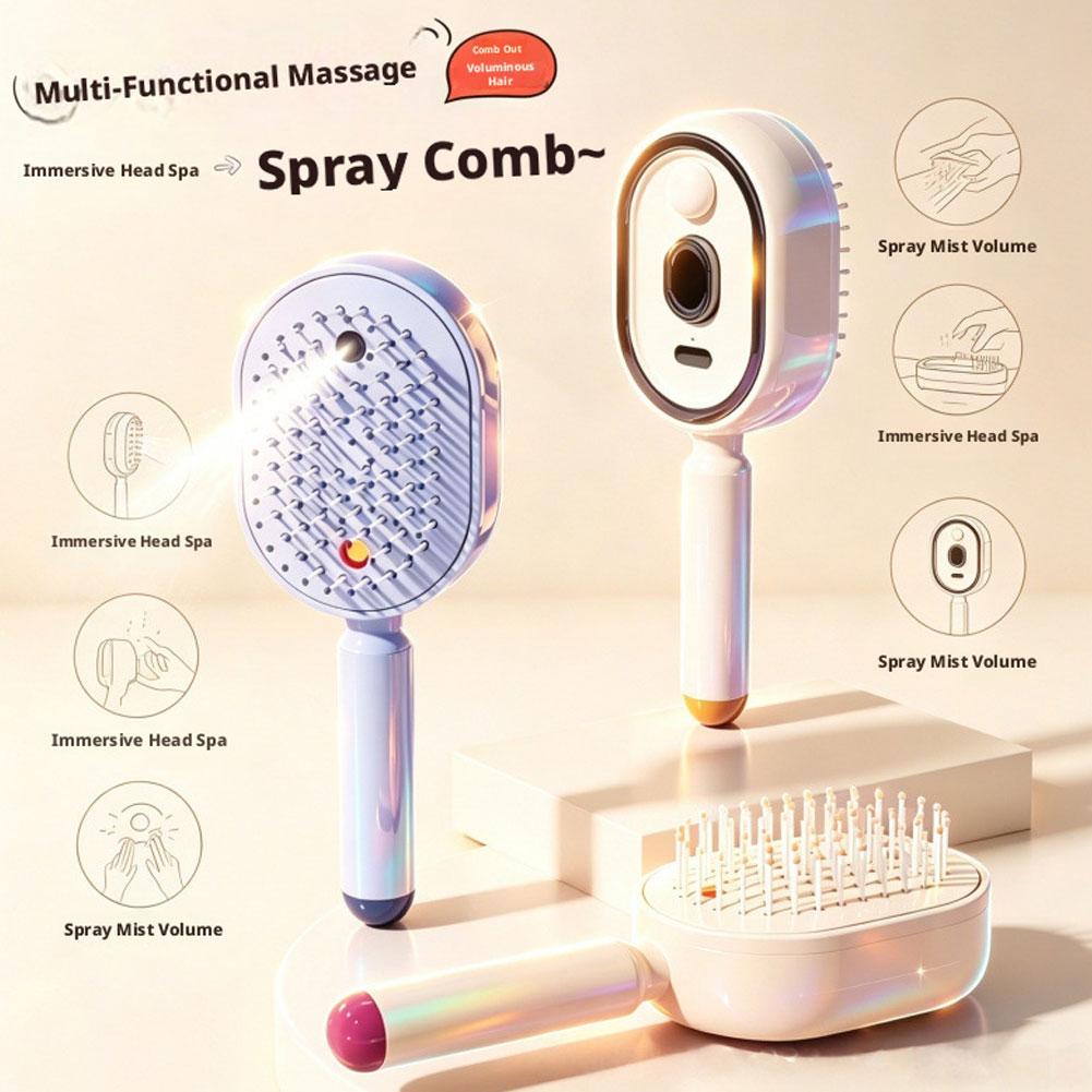 Electric Spray Comb Set with A - Hair Care Set ulasan dan harga