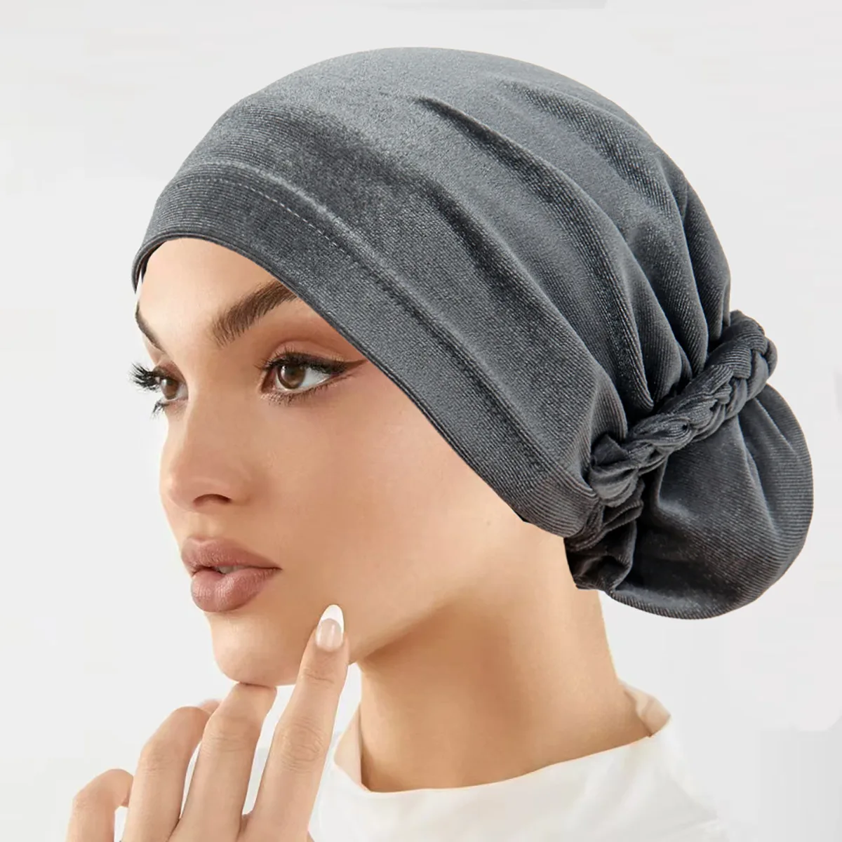 Indian Braids Velvet Turban Ha - Hair Care Indian ulasan dan harga