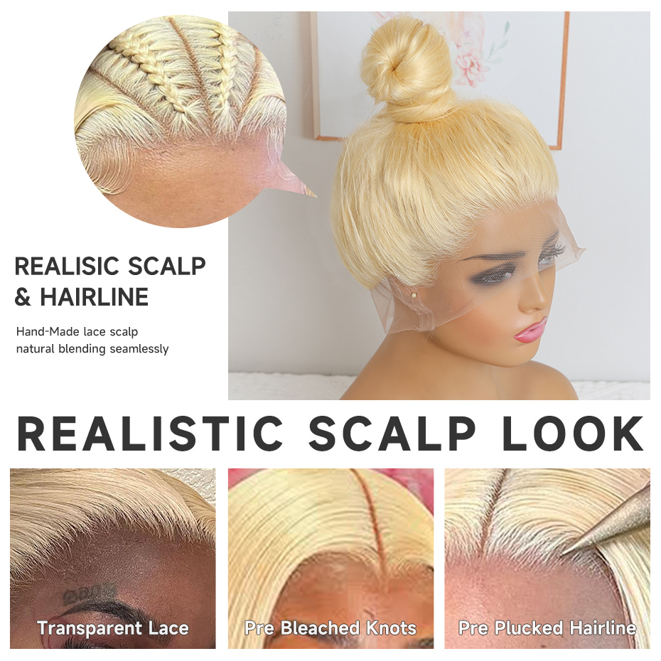 40 42 Inch 360 Full Lace Wig B - Lace Front Wig ulasan dan harga
