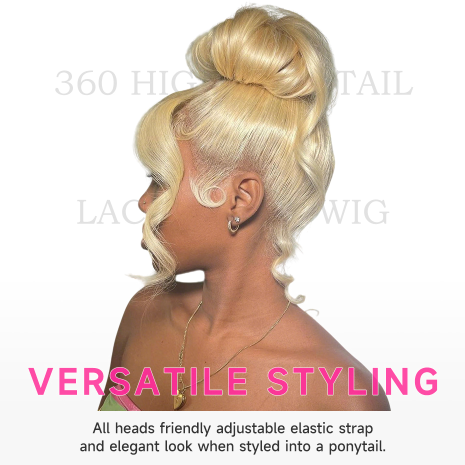 40 42 Inch 360 Full Lace Wig B - Lace Front Wig ulasan dan harga