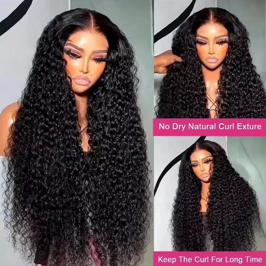 250 Density Deep Wave Wigs 13x - Lace Front Wig ulasan dan harga