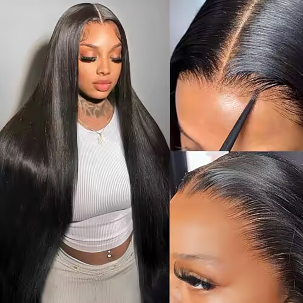 200% Density Bone Straight 7x6 - Lace Front Wig ulasan dan harga