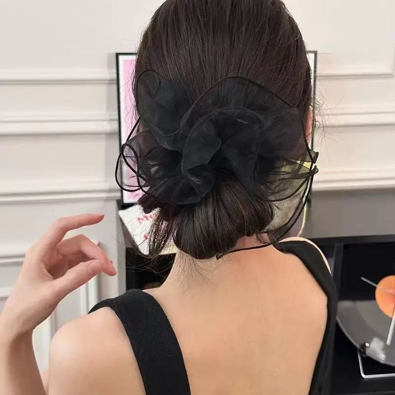 1pc organza fashion skirt shap - Hair Net Invisible ulasan dan harga