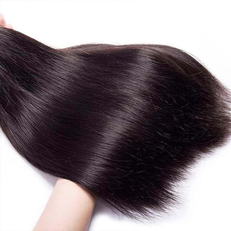 100g/pcs Straight Human Hair B - Hair Care Indian ulasan dan harga