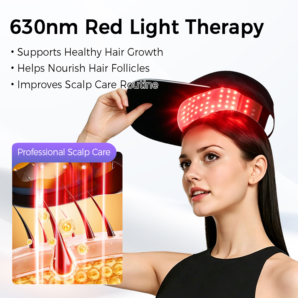 LED Hair Growth Cap Red Blue L - Hair Care Vegan ulasan dan harga