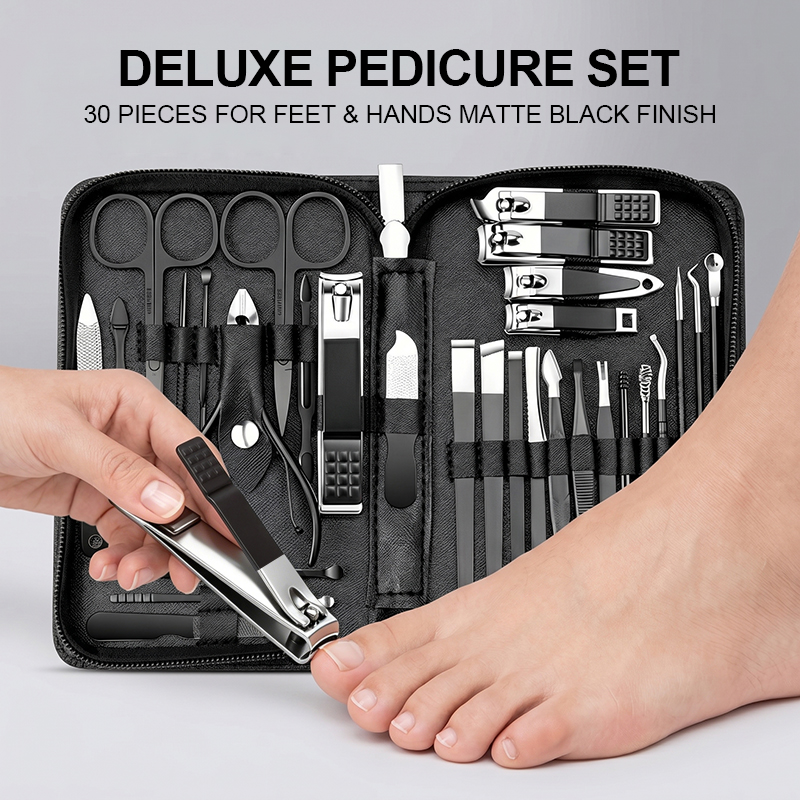 30PCS Manicure Set Pedicure Ki - Hair Care Set ulasan dan harga