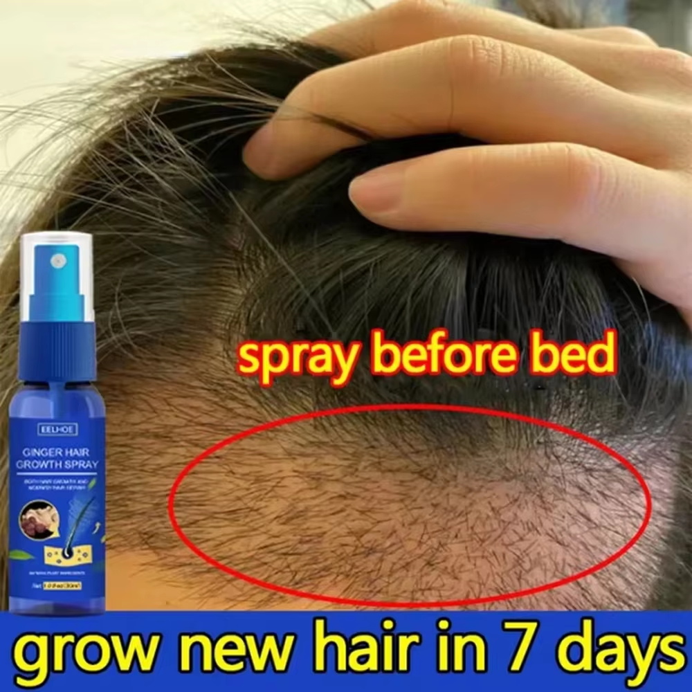 Fast Ginger Hair Growth Spray  - Hair Care Vegan ulasan dan harga