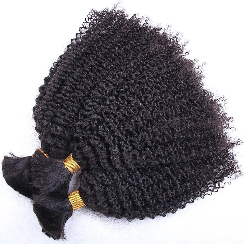 Afro Kinky Bulk Extension Brai - Hair Care Indian ulasan dan harga