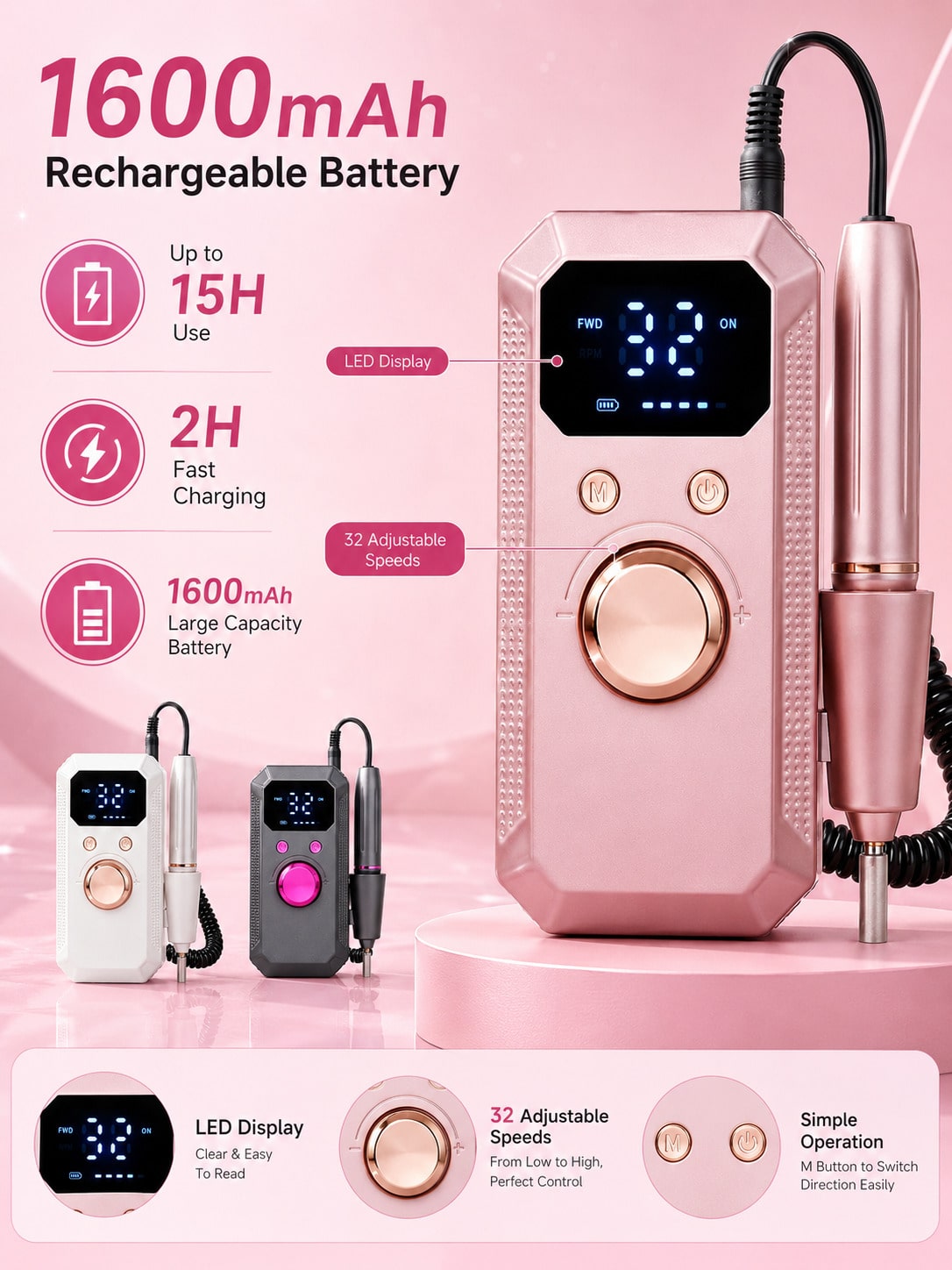 Professional Wireless Electric - Hair Care Set ulasan dan harga