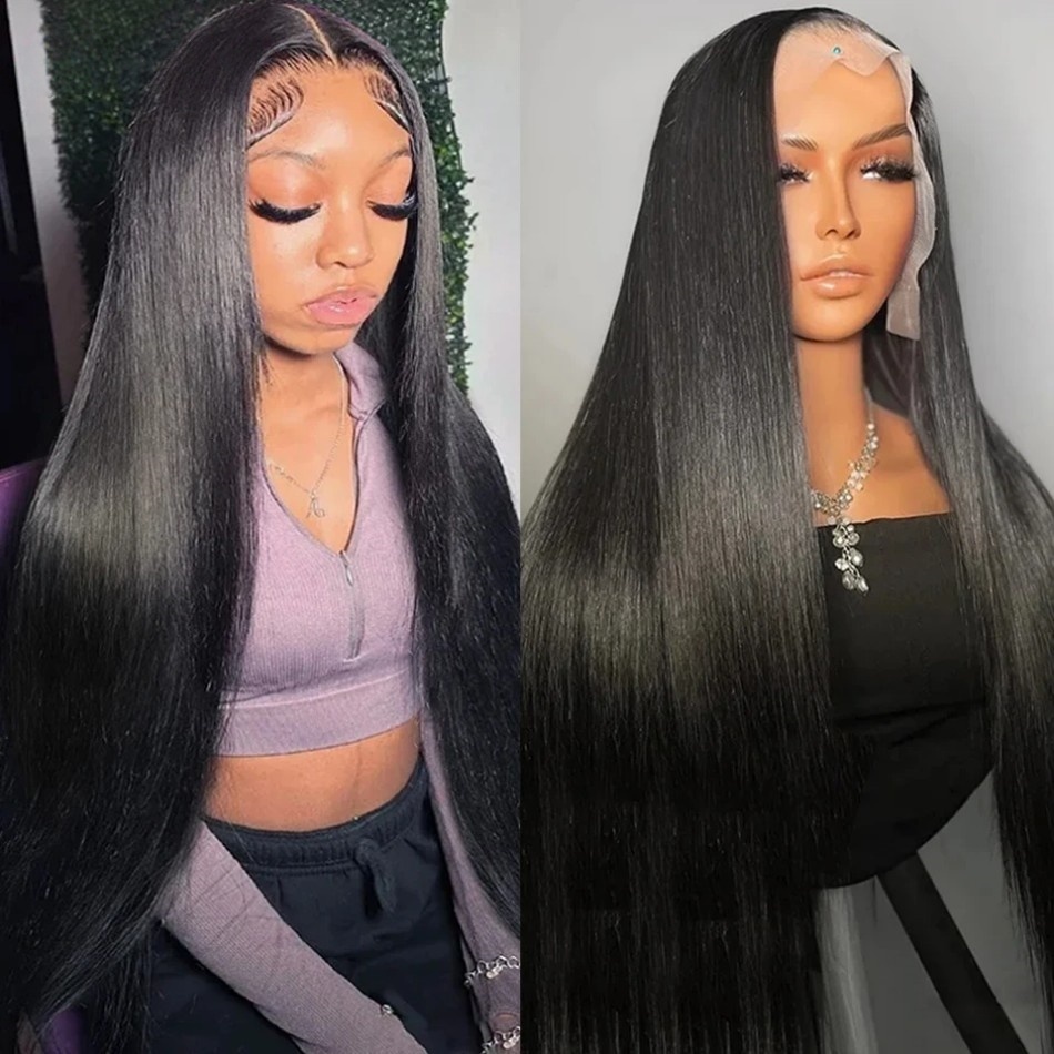 Glueless Bone Straight Human H - Lace Front Wig ulasan dan harga